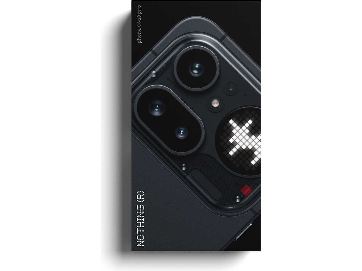 Nothing Phone (4a) Pro 12+256 sort Mobiltelefoner