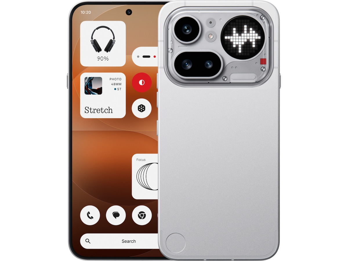 Nothing Phone (4a) Pro 128GB (sølv) Mobiltelefoner