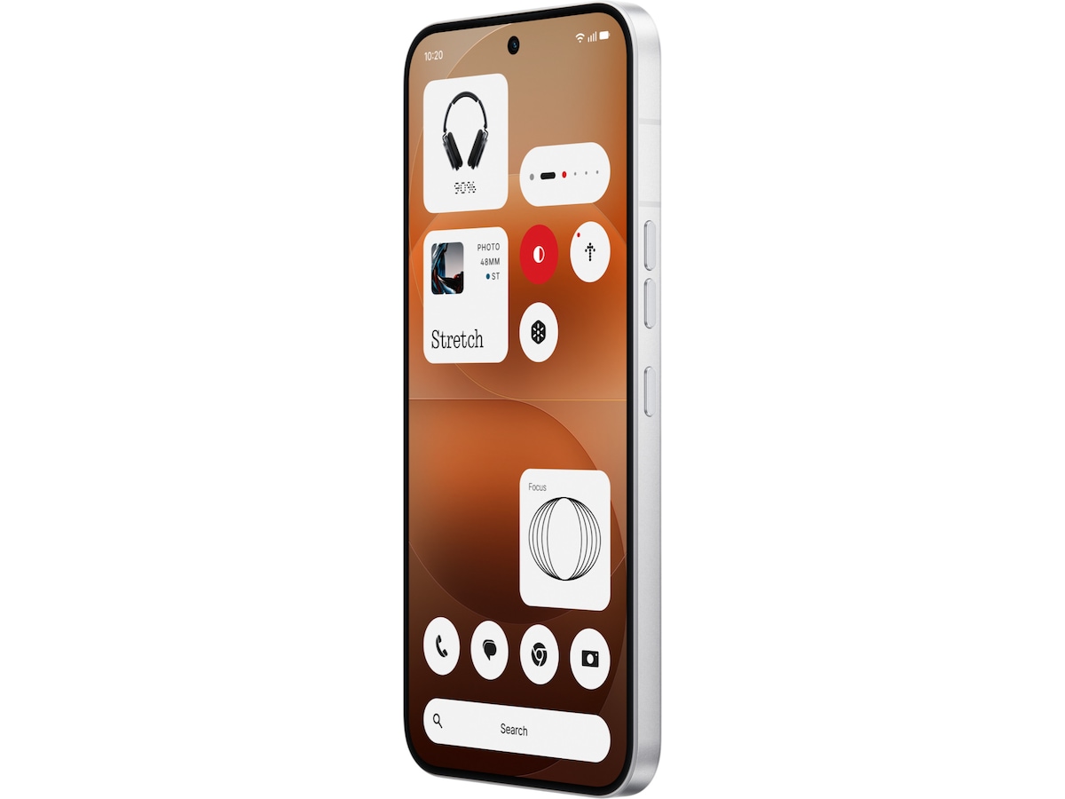 Nothing Phone (4a) Pro 128GB (sølv) Mobiltelefoner