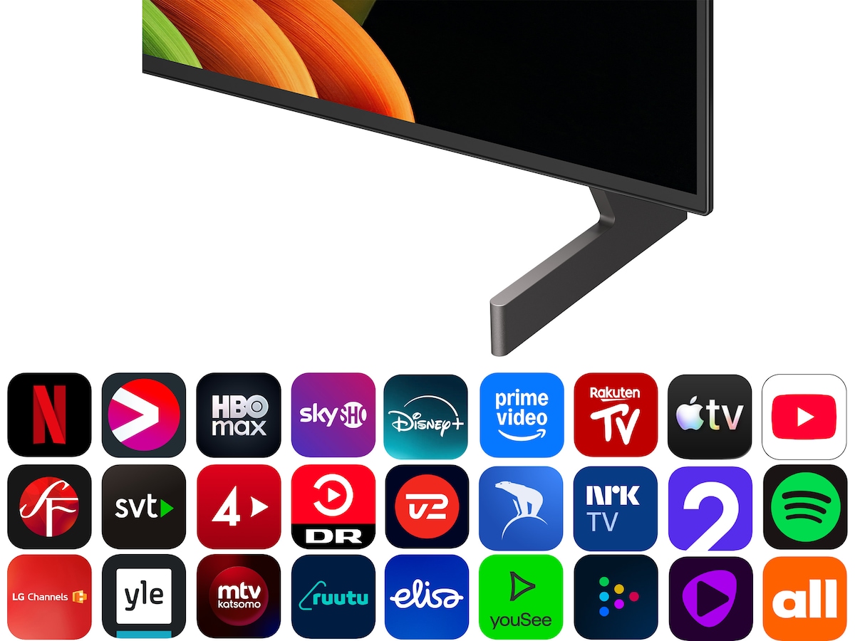 LG 55'' B6E 4K OLED smart TV (2026) 50 - 59 tommer TV