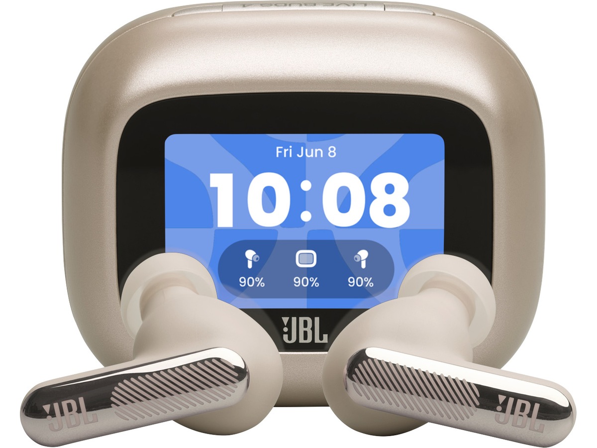 JBL Live Beam 4 trådløse ørepropper (champagne)