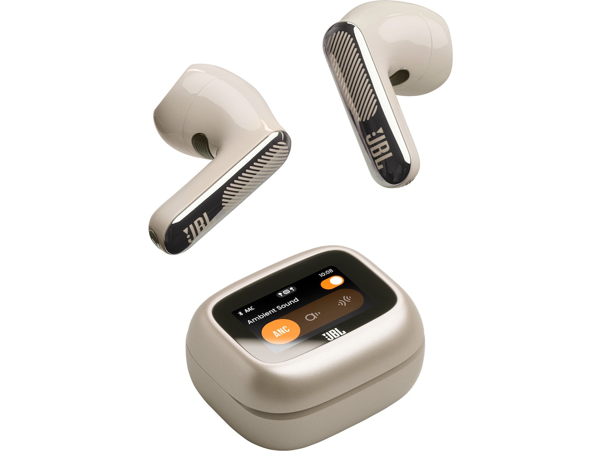 JBL LIVE FLEX 4 trådløse ørepropper med ANC (sand) Ørepropper