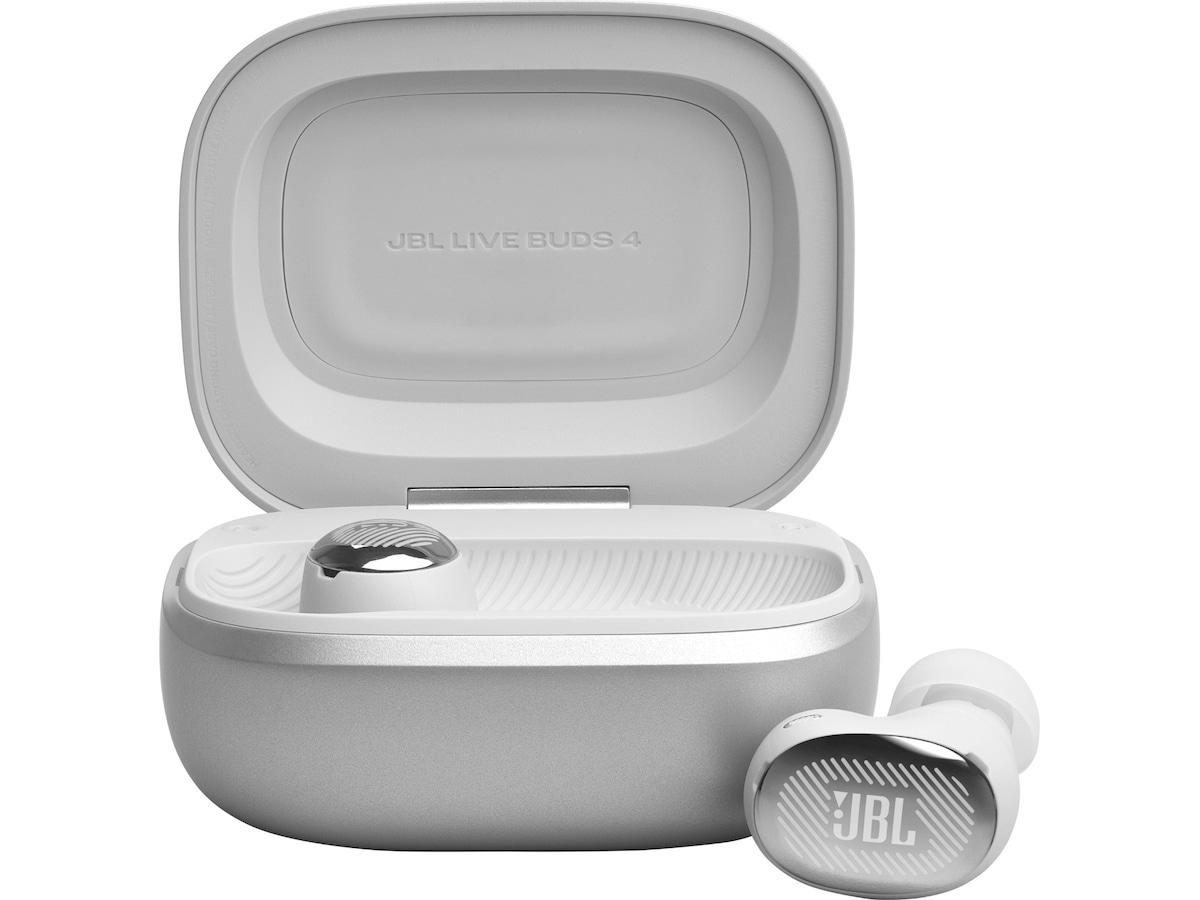 JBL LIVE BUDS 4 trådløse ørepropper med ANC (sølv) Ørepropper