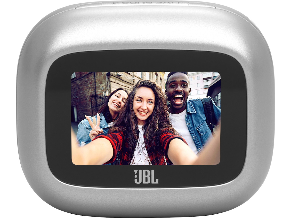 JBL LIVE BUDS 4 trådløse ørepropper med ANC (sølv) Ørepropper