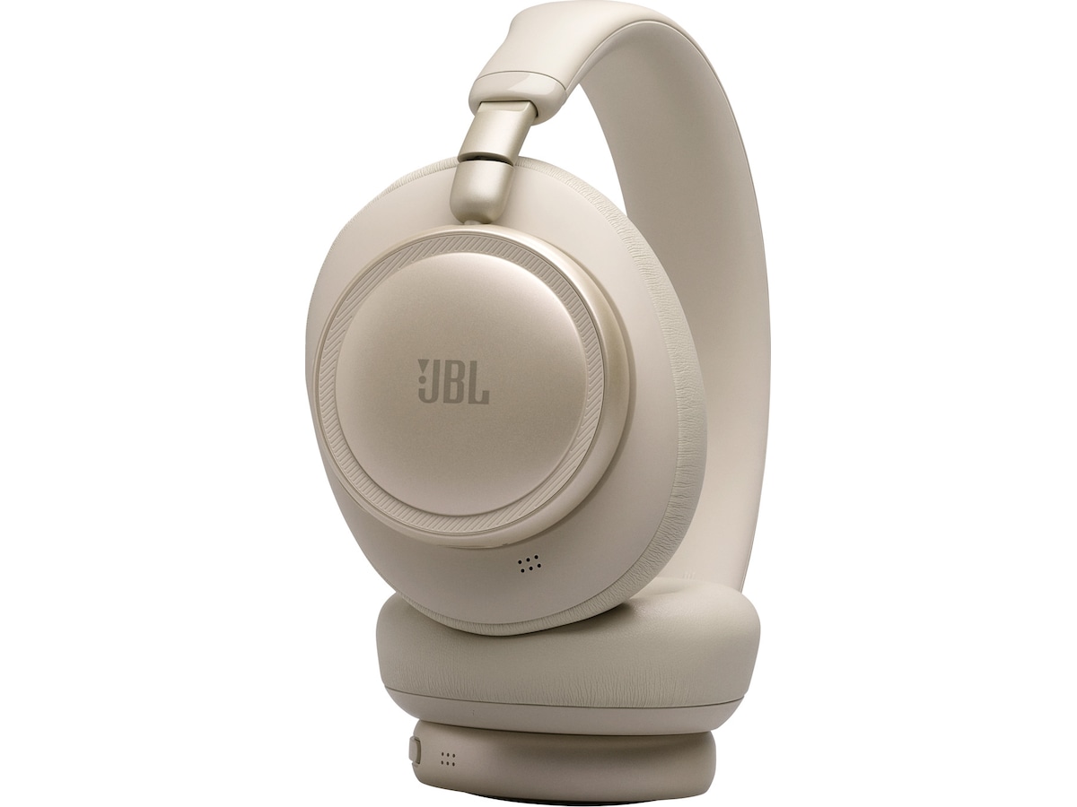 JBL LIVE 780NC trådløse hodetelefoner med aktiv støyreduksjon (sand) Hodetelefoner