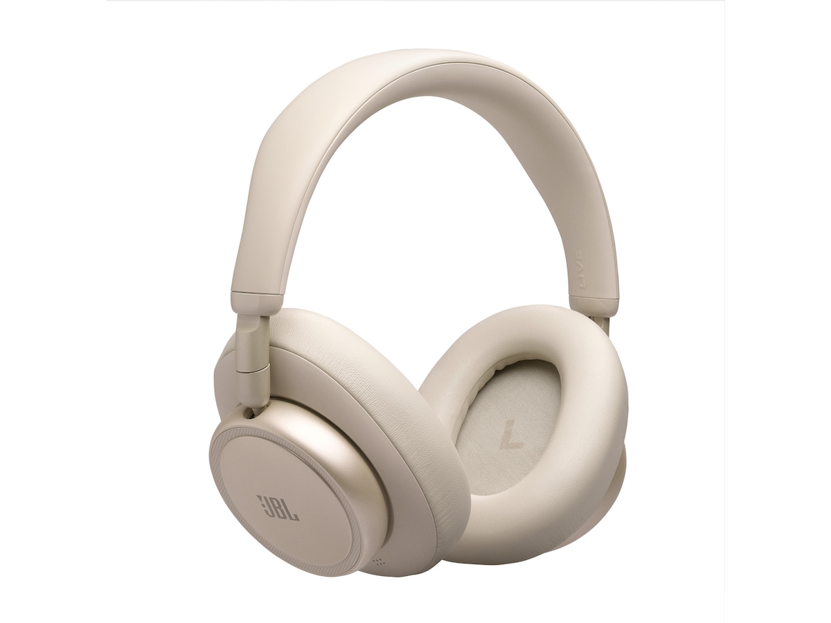 JBL LIVE 780NC trådløse hodetelefoner med aktiv støyreduksjon (sand) Hodetelefoner