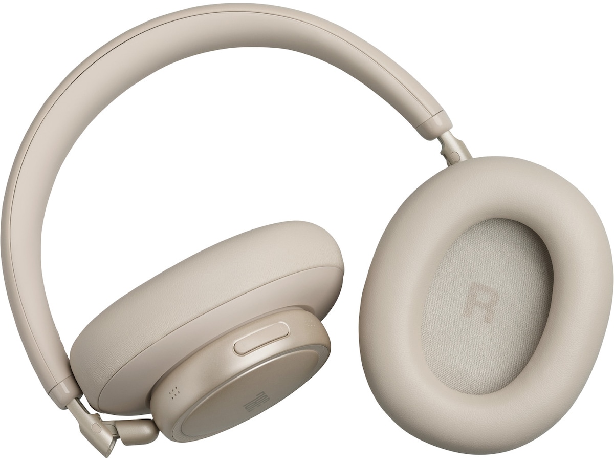 JBL LIVE 780NC trådløse hodetelefoner med aktiv støyreduksjon (sand) Hodetelefoner