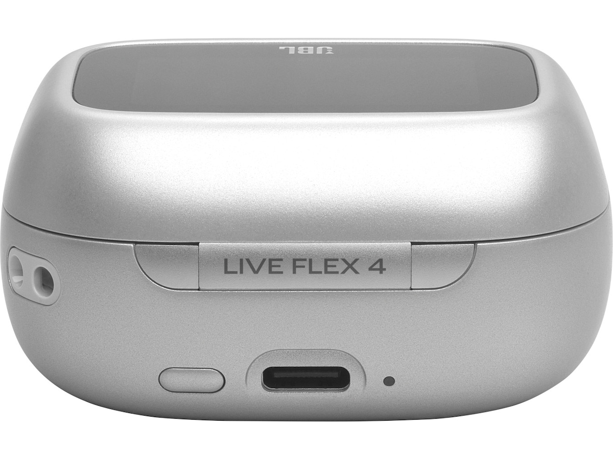 JBL LIVE FLEX 4 trådløse ørepropper med ANC (sølv) Ørepropper