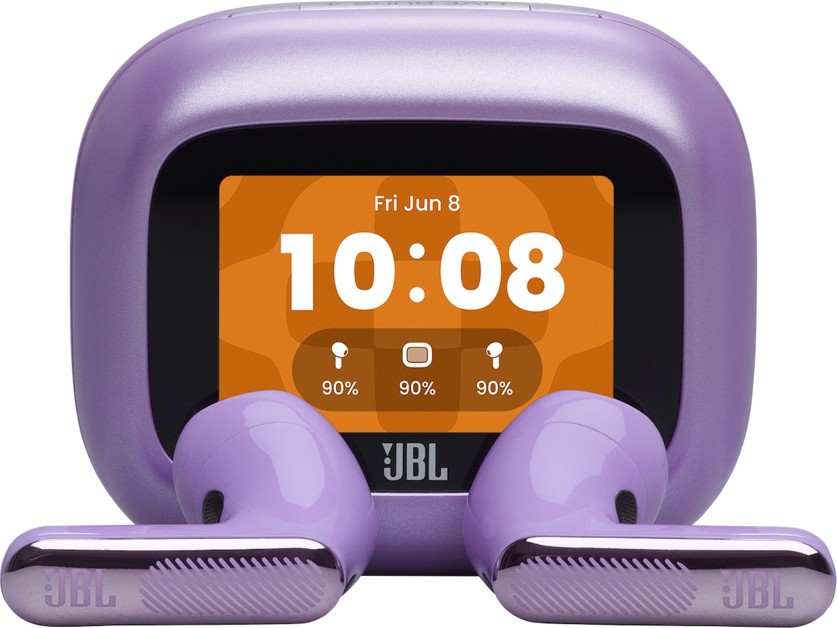 JBL LIVE FLEX 4 trådløse ørepropper med ANC (lilla)