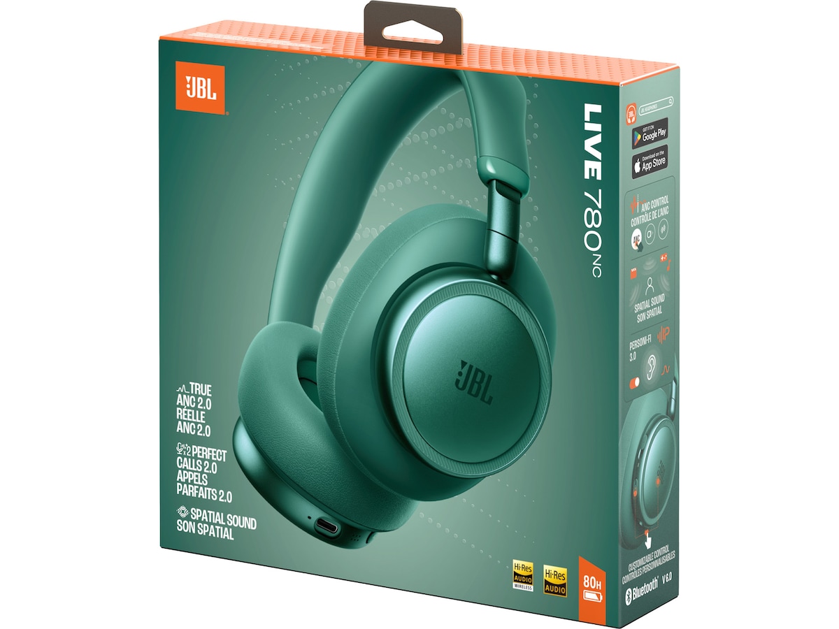 JBL LIVE 780NC trådløse hodetelefoner (grønn) Hodetelefoner