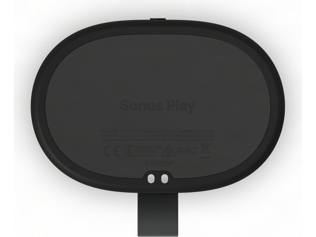 Sonos Play Trådløs Høyttaler (sort) Høyttalere