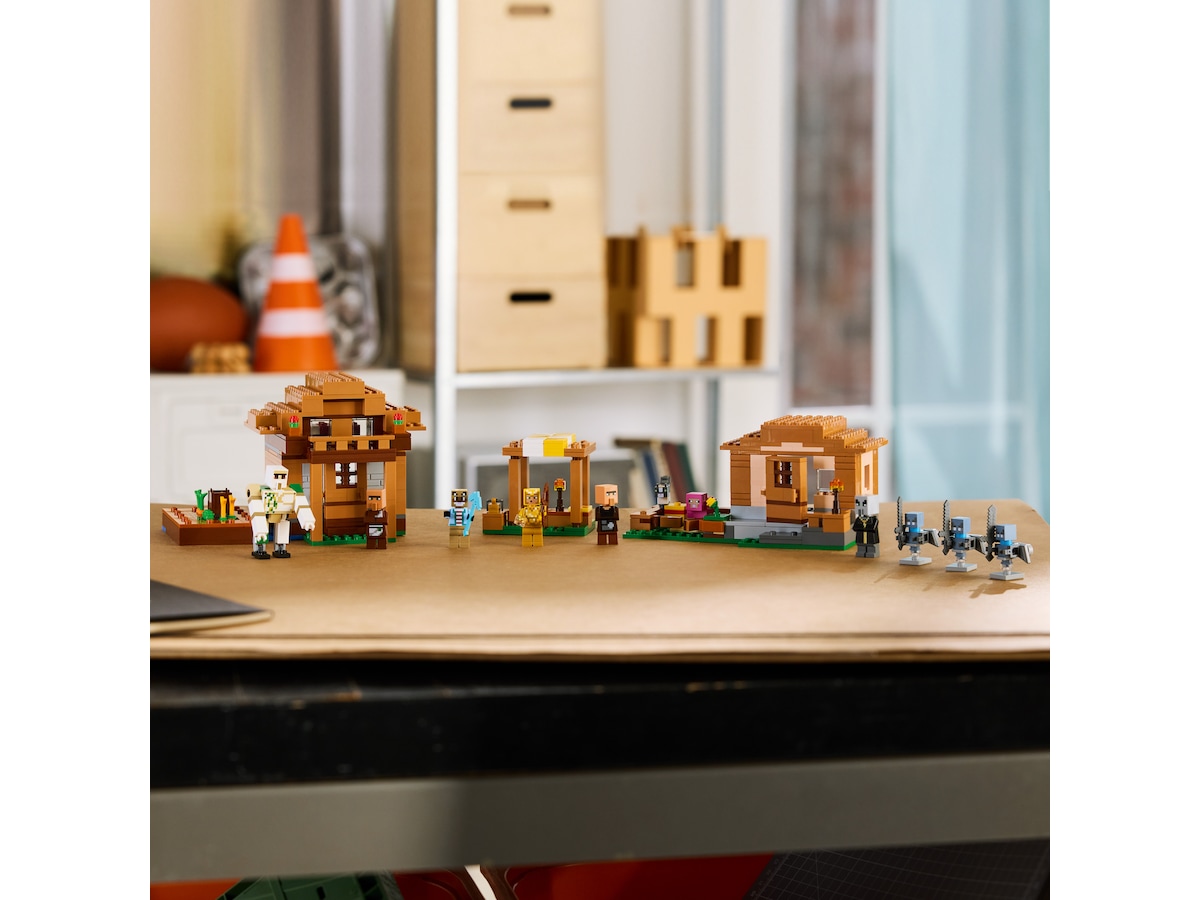 LEGO Minecraft Angrepet på åndemanerlandsbyen 21596 LEGO