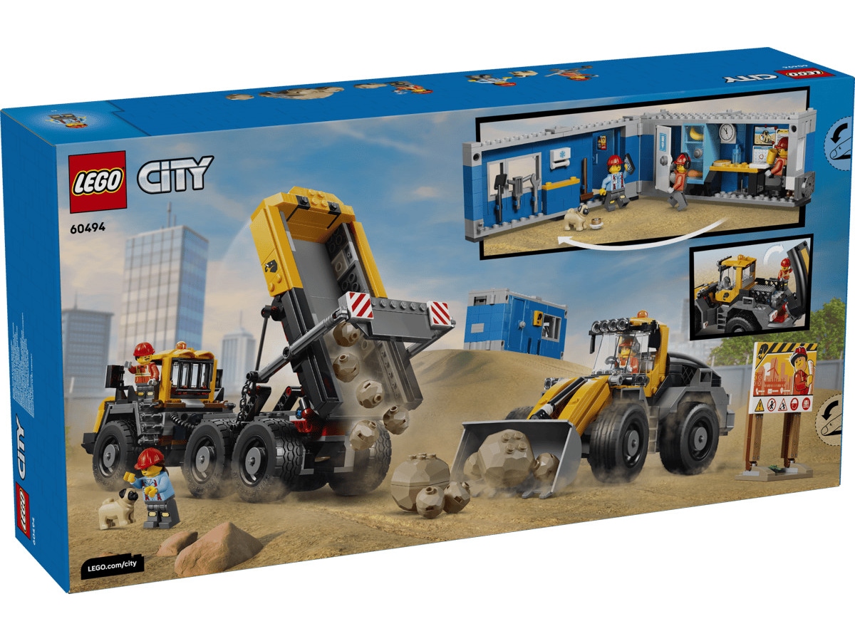 LEGO City Dumper og frontlaster 60494 LEGO