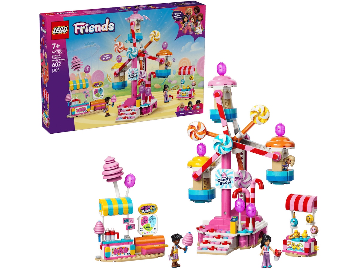 LEGO Friends Pariserhjul med godis- og cupcaketema 42700 LEGO