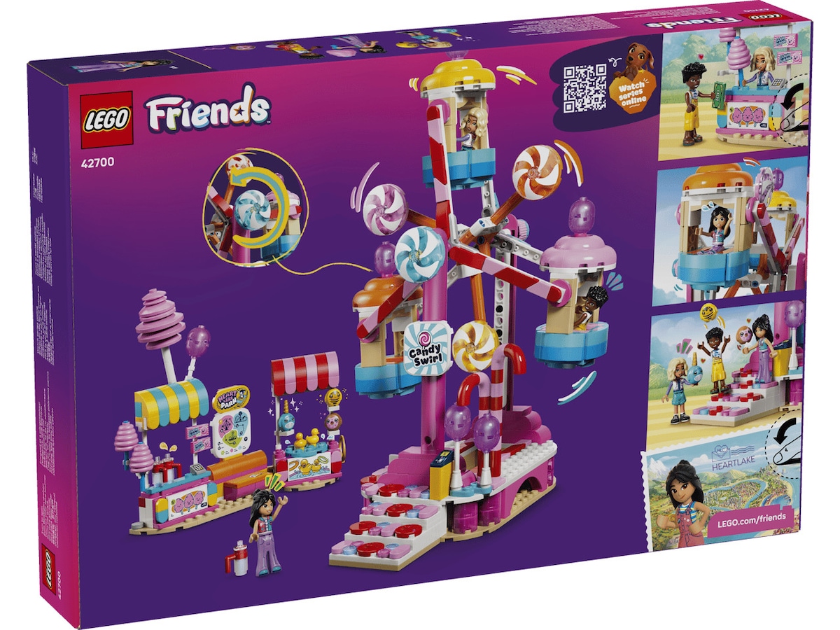 LEGO Friends Pariserhjul med godis- og cupcaketema 42700 LEGO
