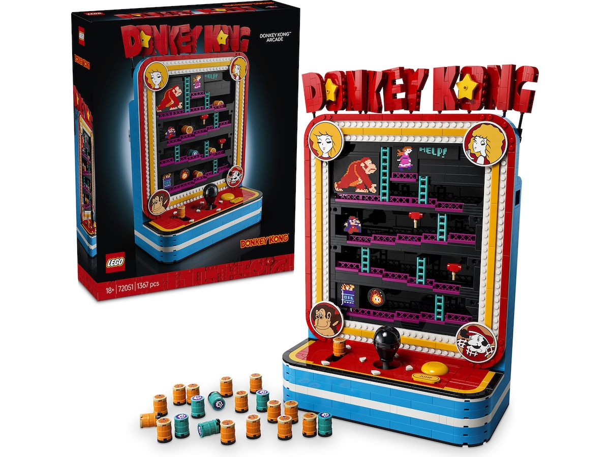 LEGO Super Mario Donkey Kong™ arkadespill 72051 