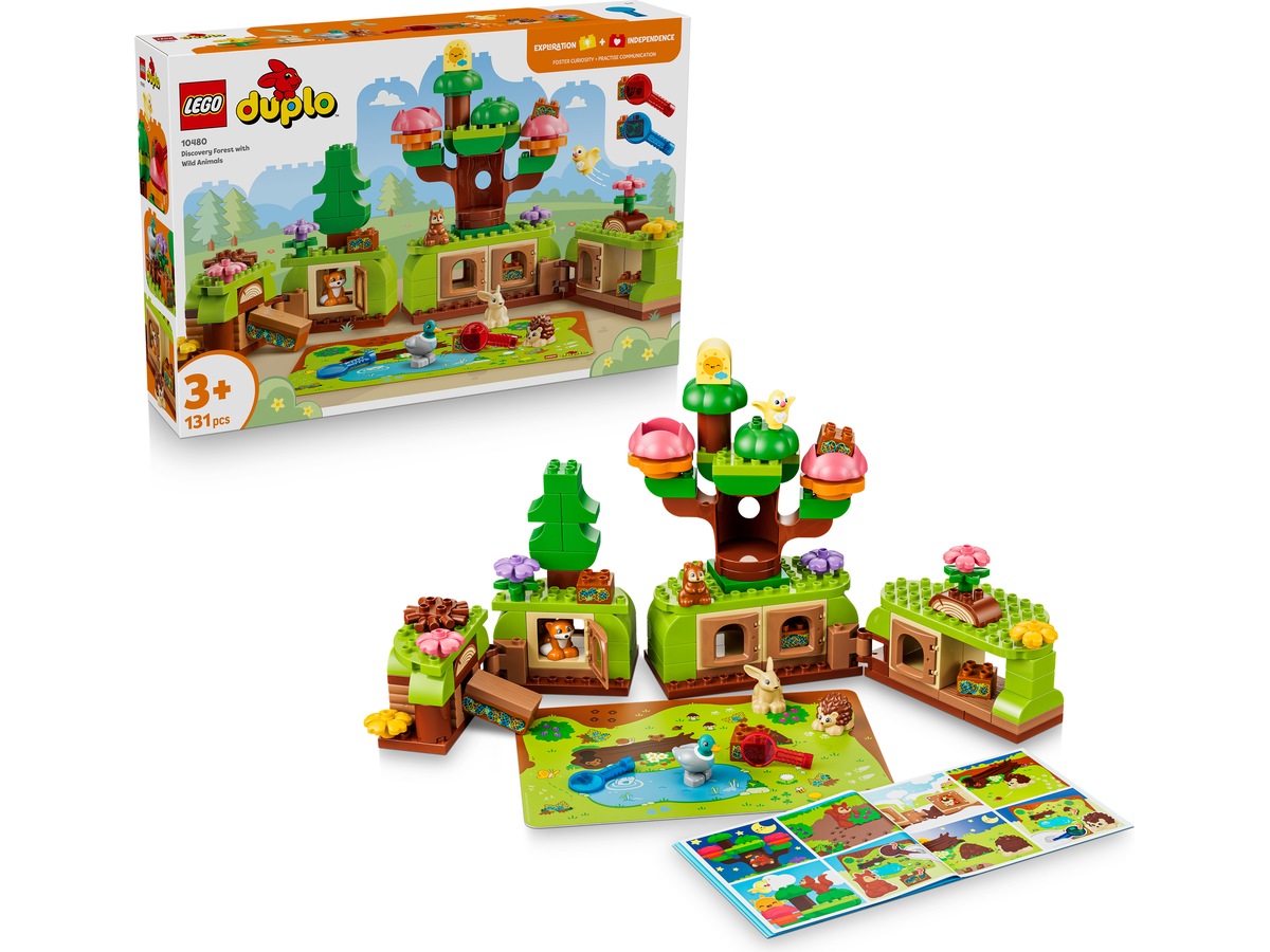 LEGO DUPLO Town Spennende skog med ville dyr 10480 LEGO