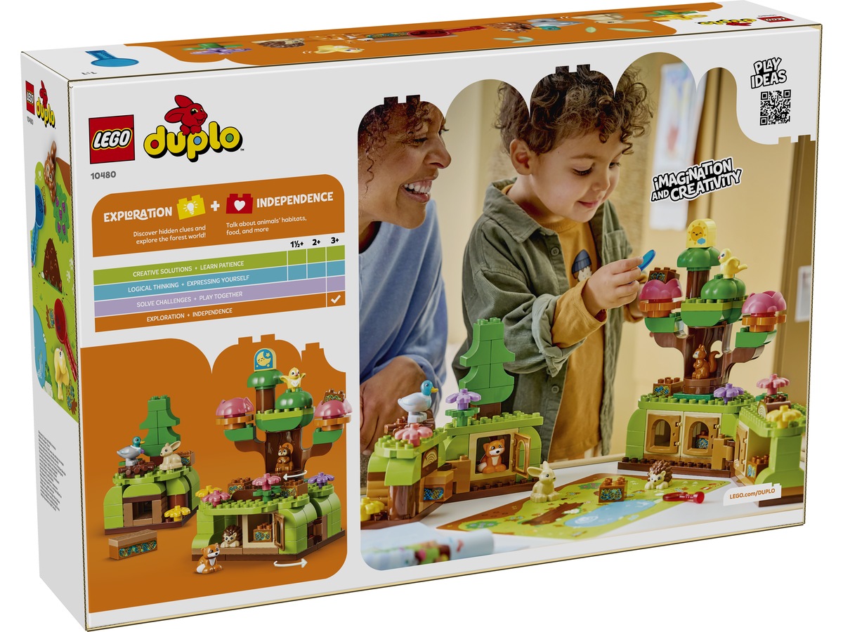 LEGO DUPLO Town Spennende skog med ville dyr 10480 LEGO