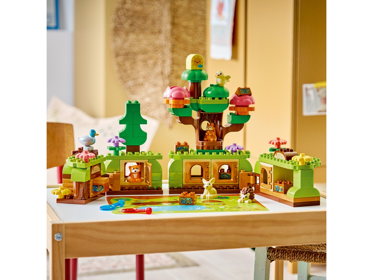 LEGO DUPLO Town Spennende skog med ville dyr 10480 LEGO