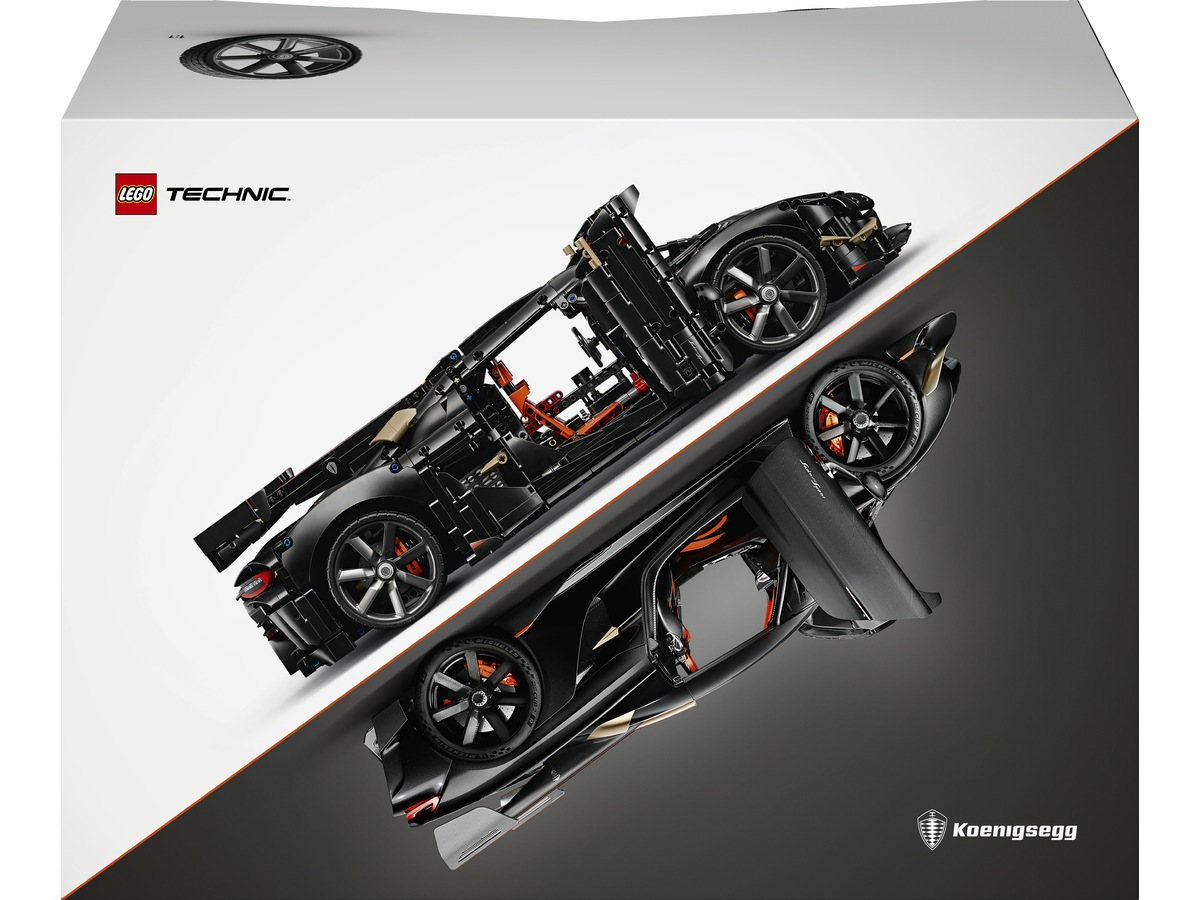 LEGO Technic Koenigsegg Sadair's Spear megabil 42232 