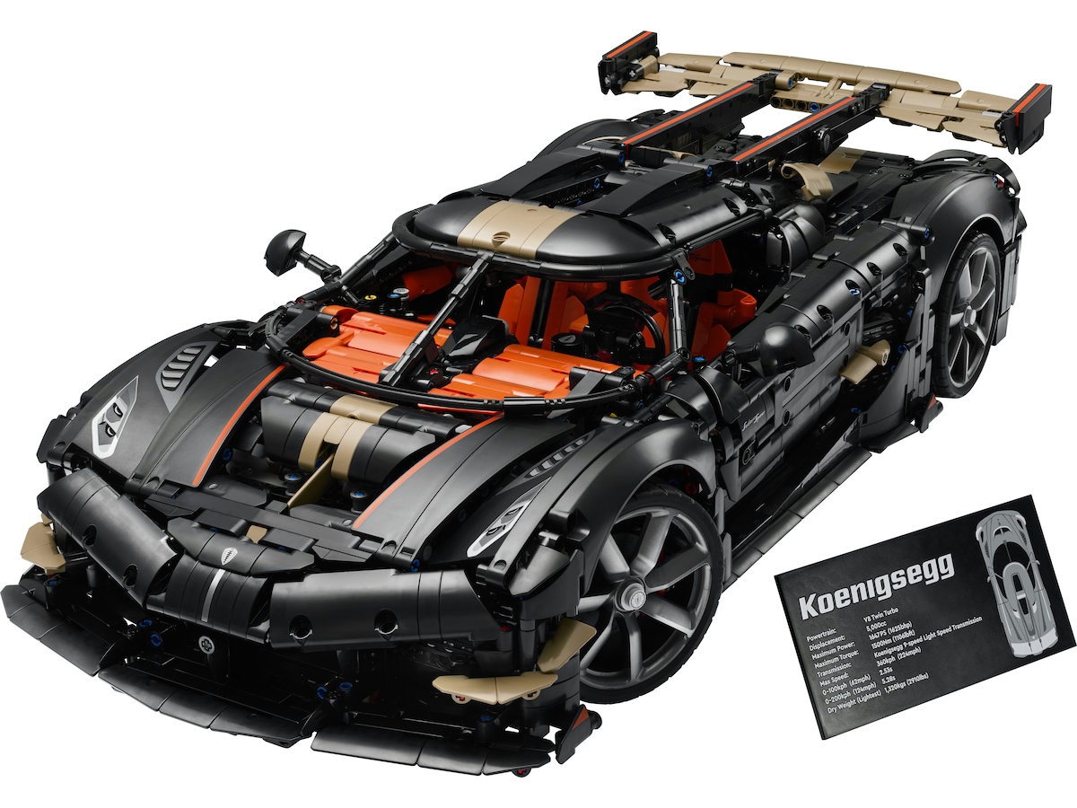 LEGO Technic Koenigsegg Sadair's Spear megabil 42232 