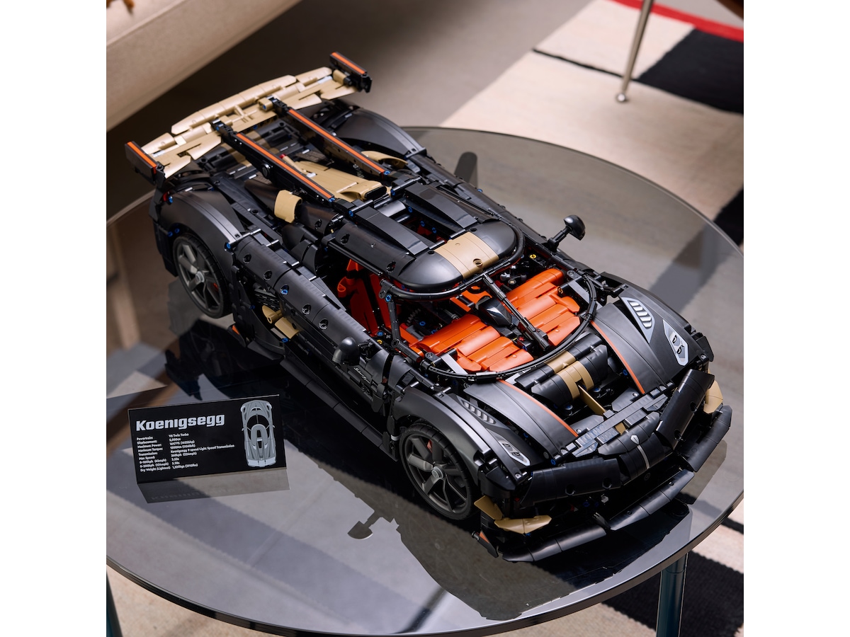 LEGO Technic Koenigsegg Sadair's Spear megabil 42232 