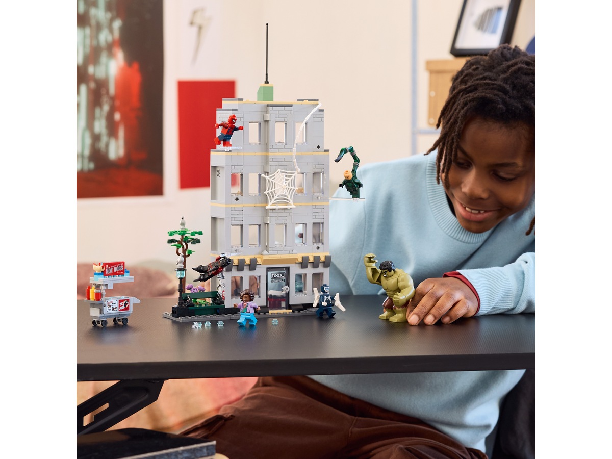 LEGO Super Heroes Episk oppgjør mellom Spider-Man og Hulk 76350  LEGO