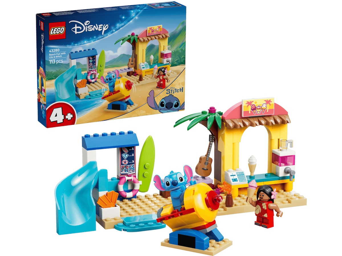 LEGO Disney Gøy på stranden med Lilo & Stitch 43280 LEGO