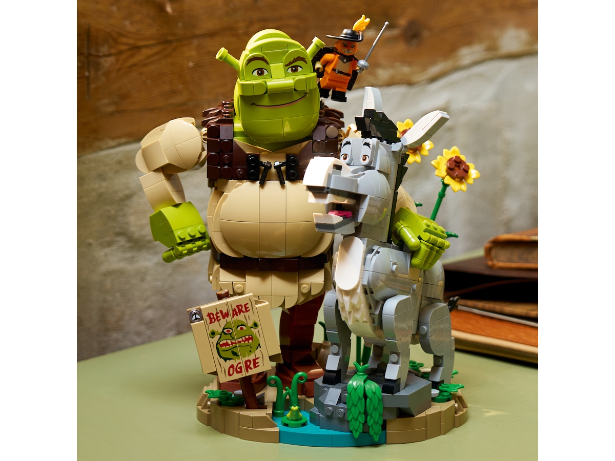 LEGO Shrek, Esel og Pus med Støvler 72423 