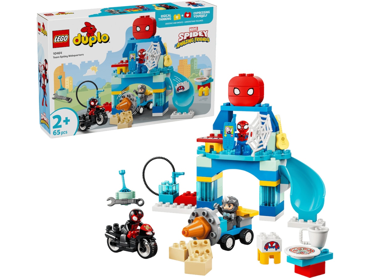 LEGO DUPLO Marvel Team Spideys nettkvarter 10464