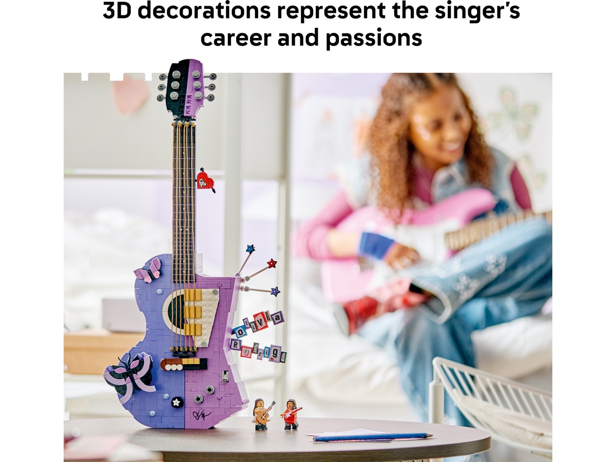 LEGO Editions Music Olivia Rodrigos tofargede gitar 43031 LEGO