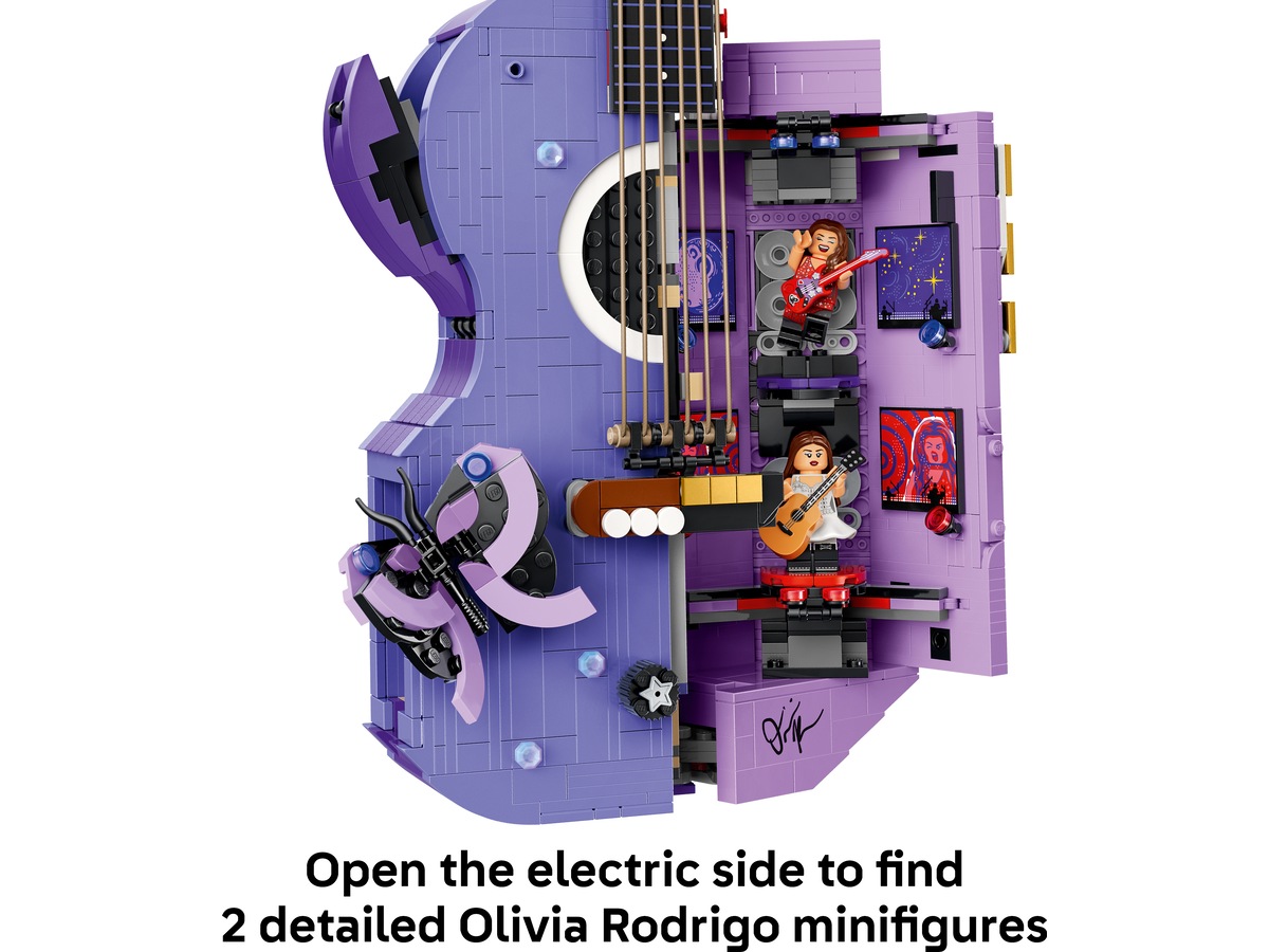 LEGO Editions Music Olivia Rodrigos tofargede gitar 43031 LEGO
