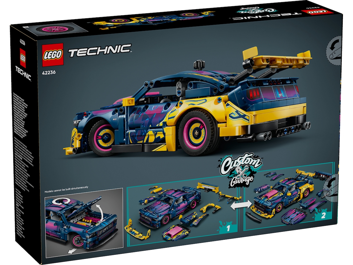 LEGO Technic Verkstedstilpasset Ford Mustang GT-bil 42236 