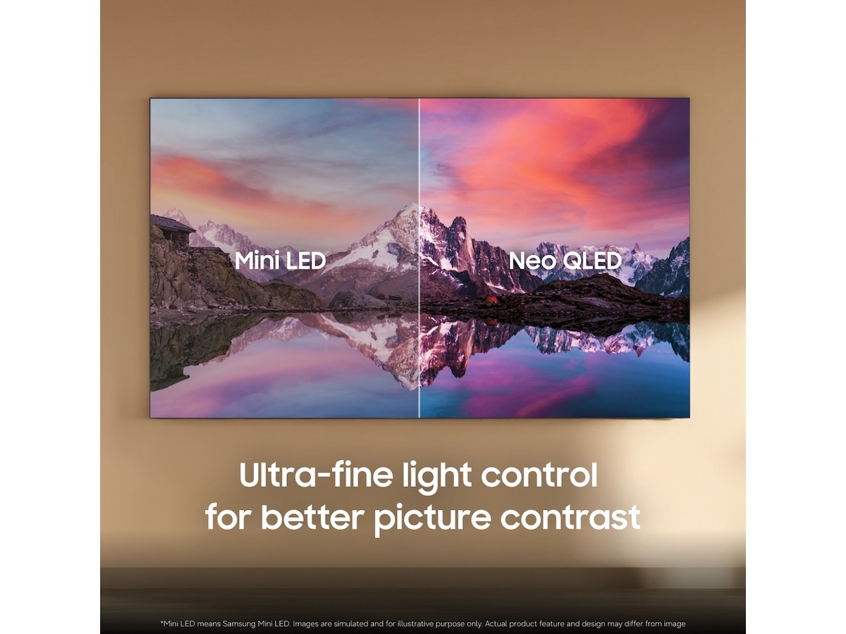 Samsung 85" QN82H Neo QLED 4K Mini LED Smart-TV (2026) Over 80 tommer TV