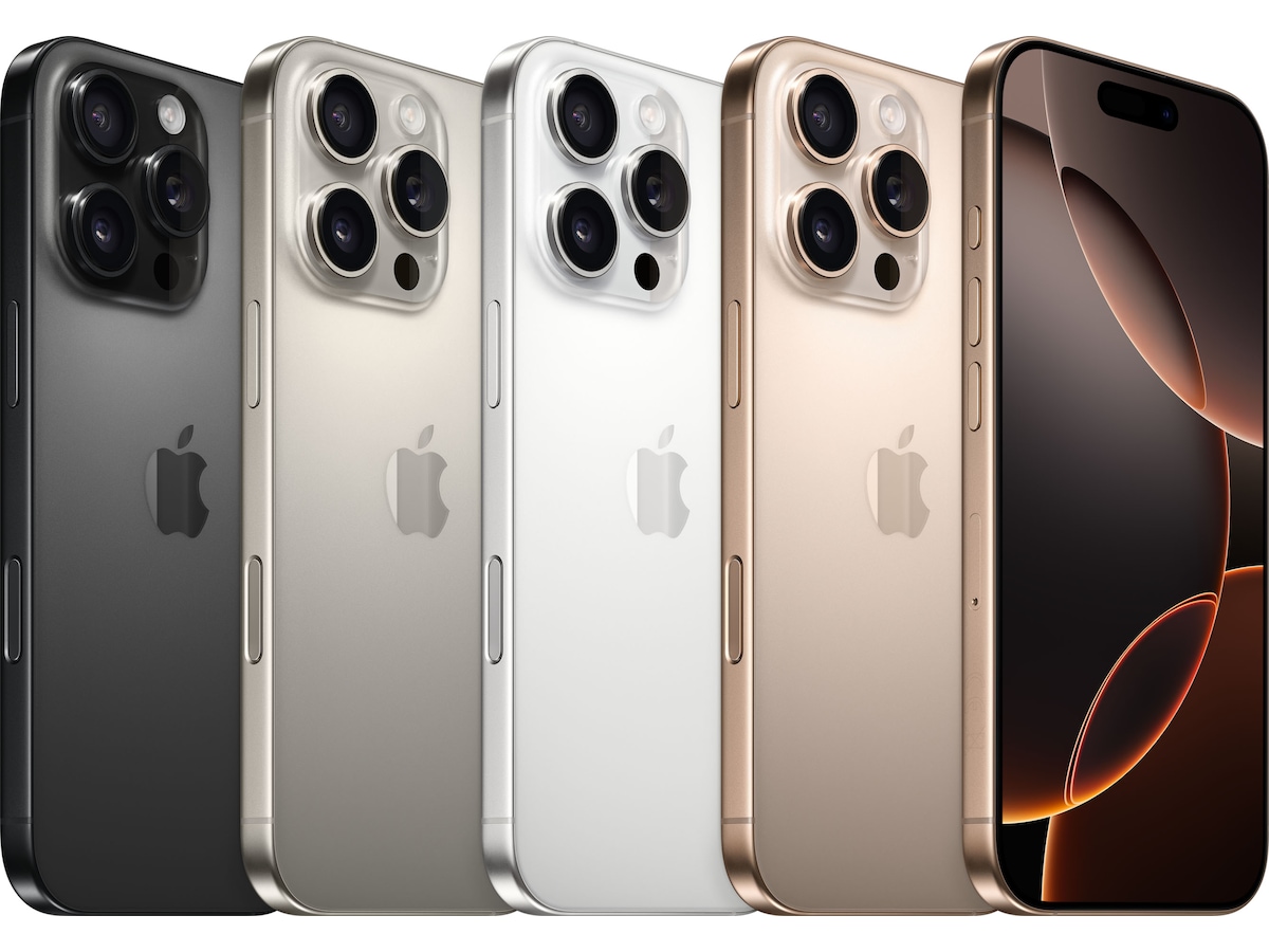 iPhone 16 Pro Max 256GB (sandfarget titan) -B-Grade Demo mobiltelefoner