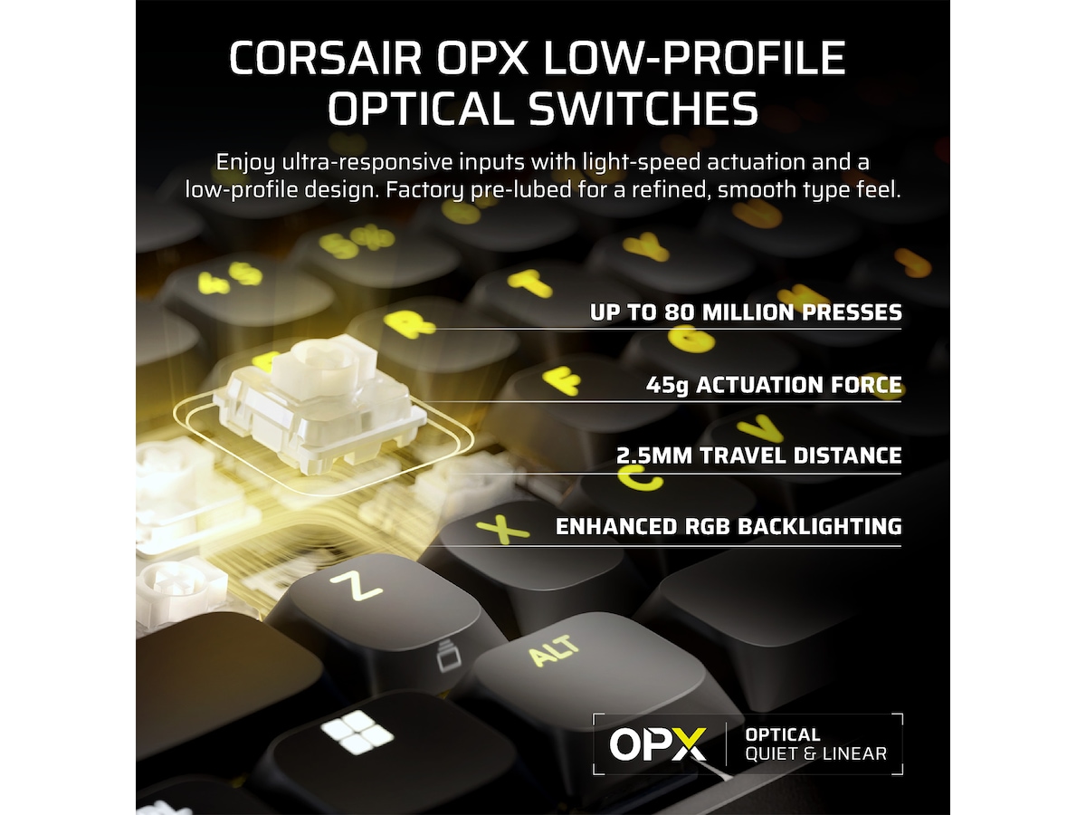 CORSAIR VANGUARD AIR 99 WIRELESS Tastatur Gamingtastatur