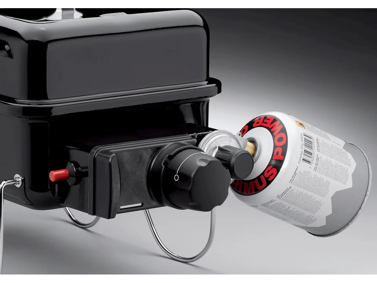 Weber Go Anywhere bærbar gassgrill rustfritt stål Grill