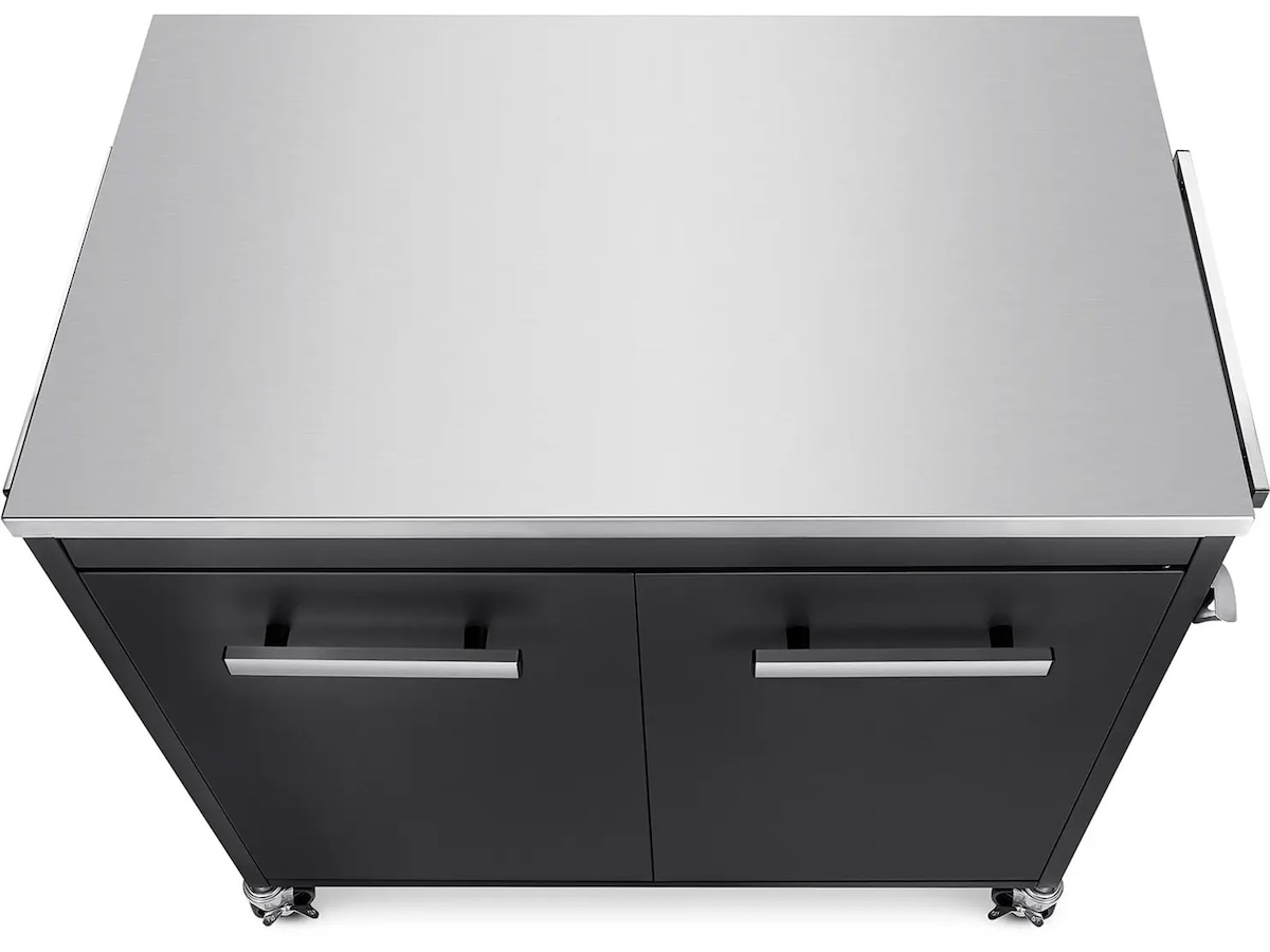 Austin and Barbeque Trolley Table With Doors Vogner til utendørsgriller