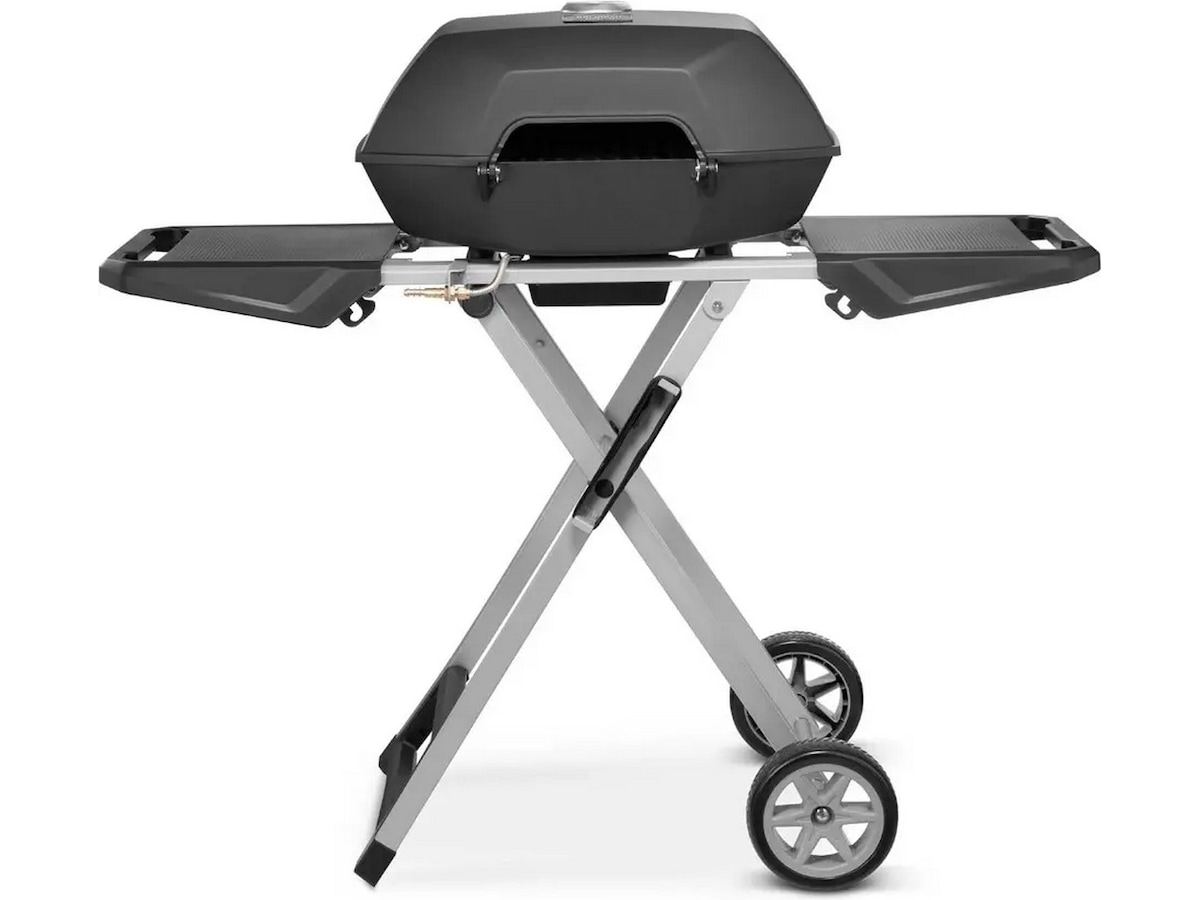 Bærbar gassgrill med dobbelbrenner 4,5 kW Grill