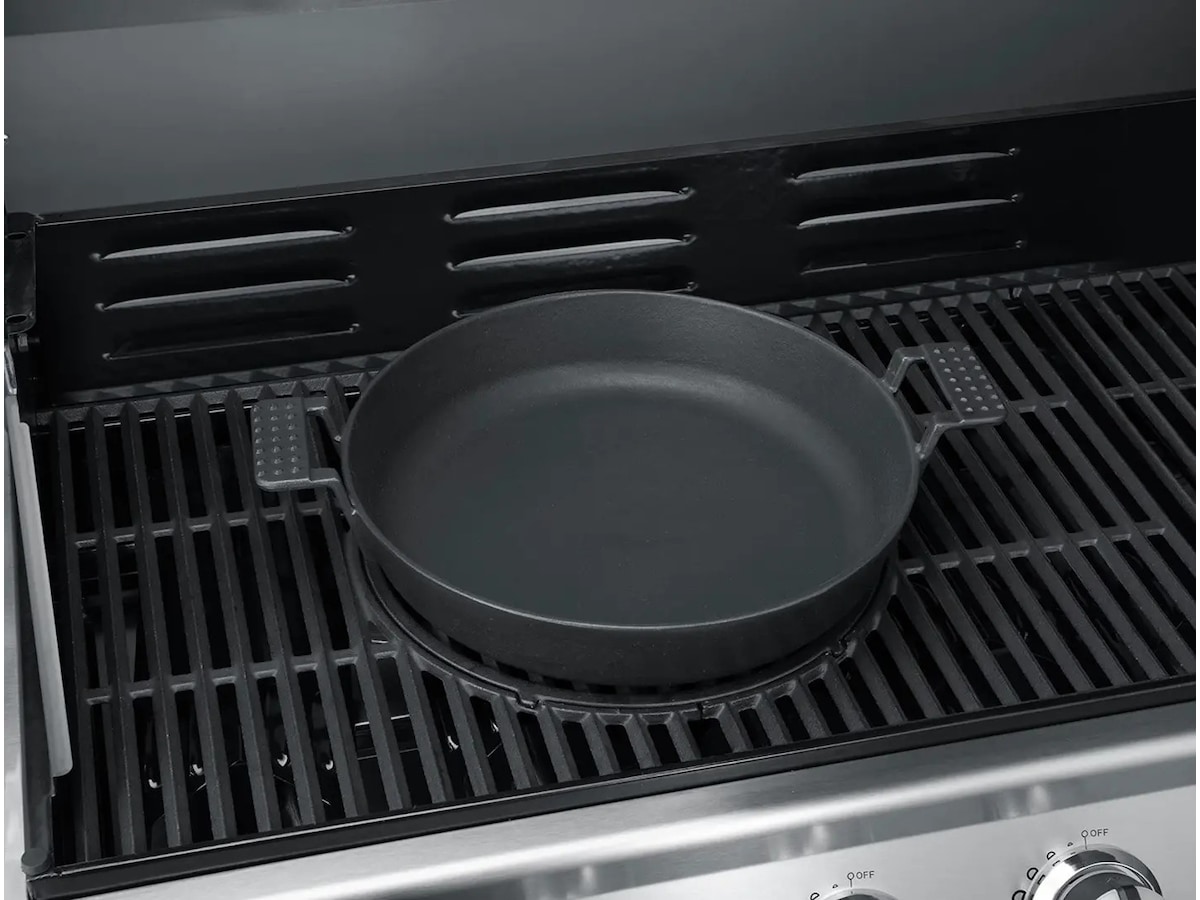 Austin and Barbeque Klassisk gassgrill med seks brennere og sidebord Grill