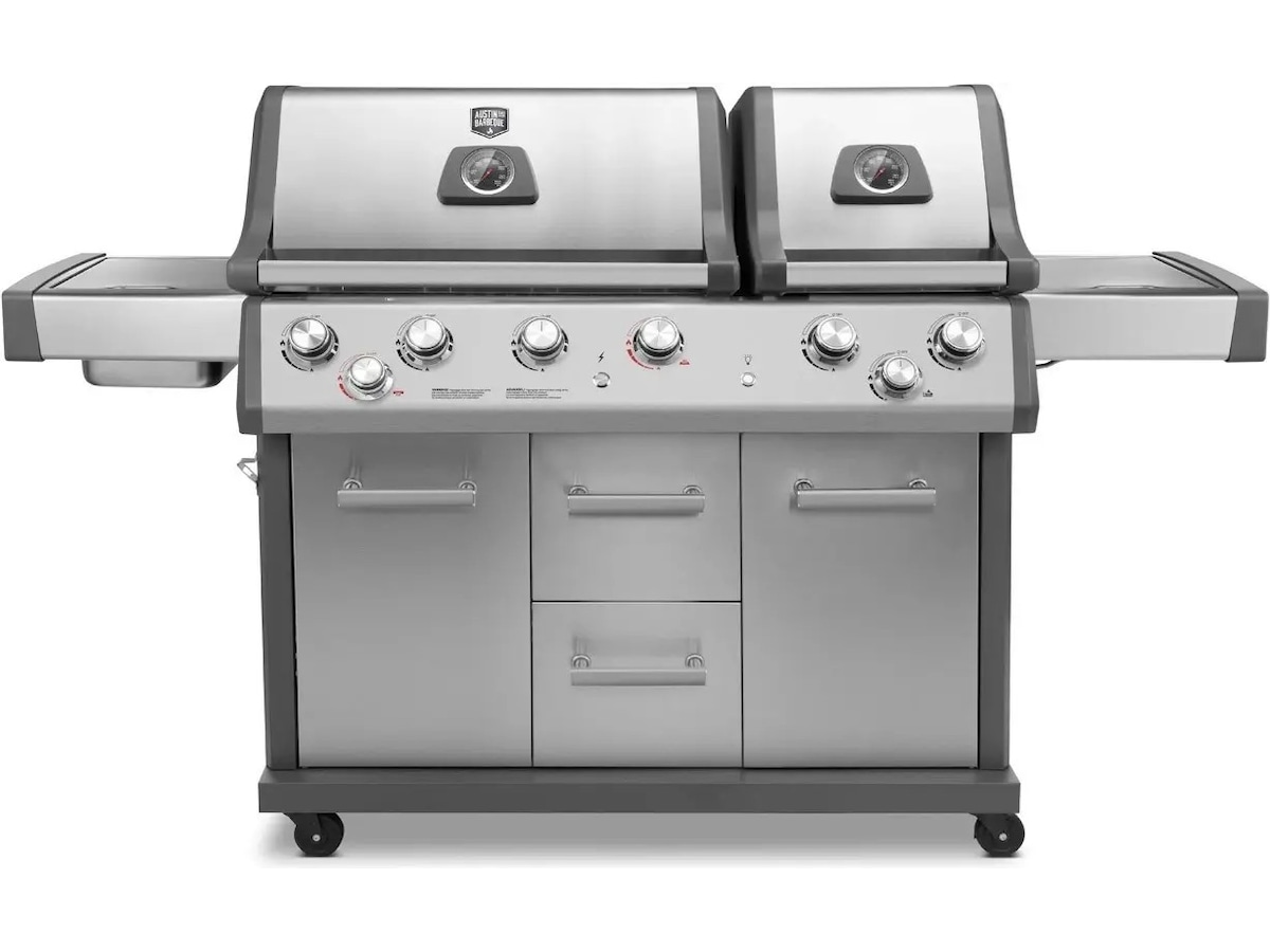 Austin and Barbeque AABQ Pro 6+2B gassgrill