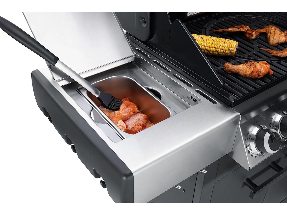 Austin and Barbeque Gassgrill med 6 + 2 brennere og funksjoner Grill