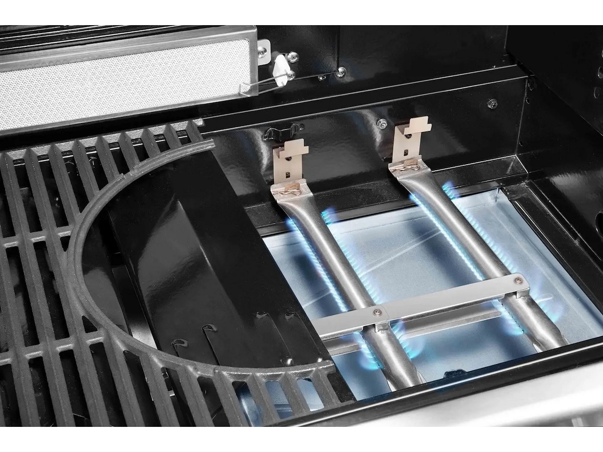 Austin and Barbeque Gassgrill med 6 + 2 brennere og funksjoner Grill