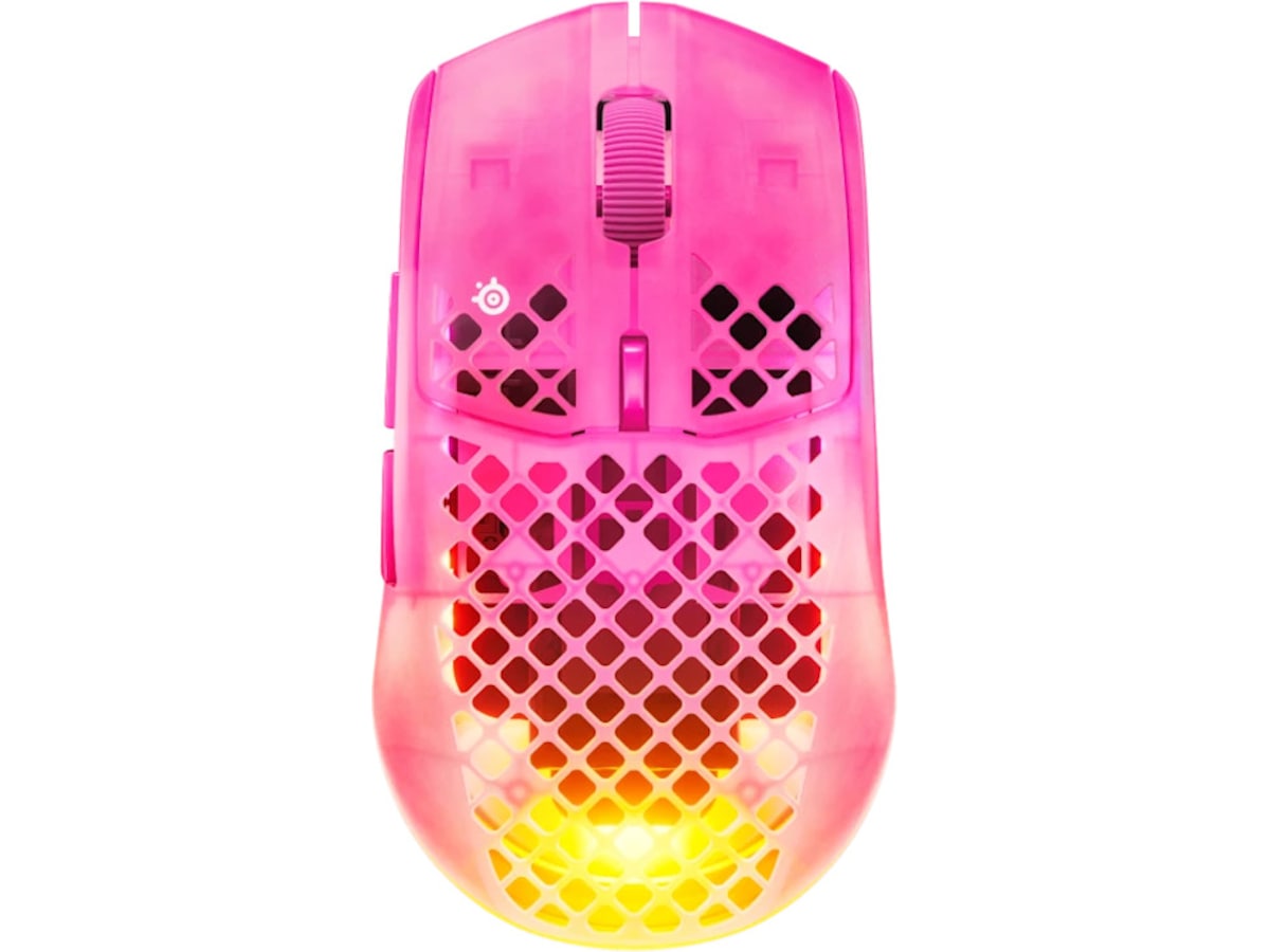 SteelSeries Aerox 3 WL Gen 2 Wireless gamingmus (magentahaze) Gaming Mus