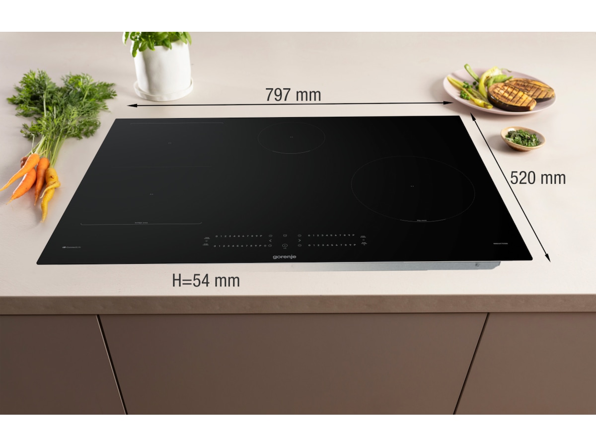 Gorenje GI8432BSCWF induksjonstopp Induksjonstopp