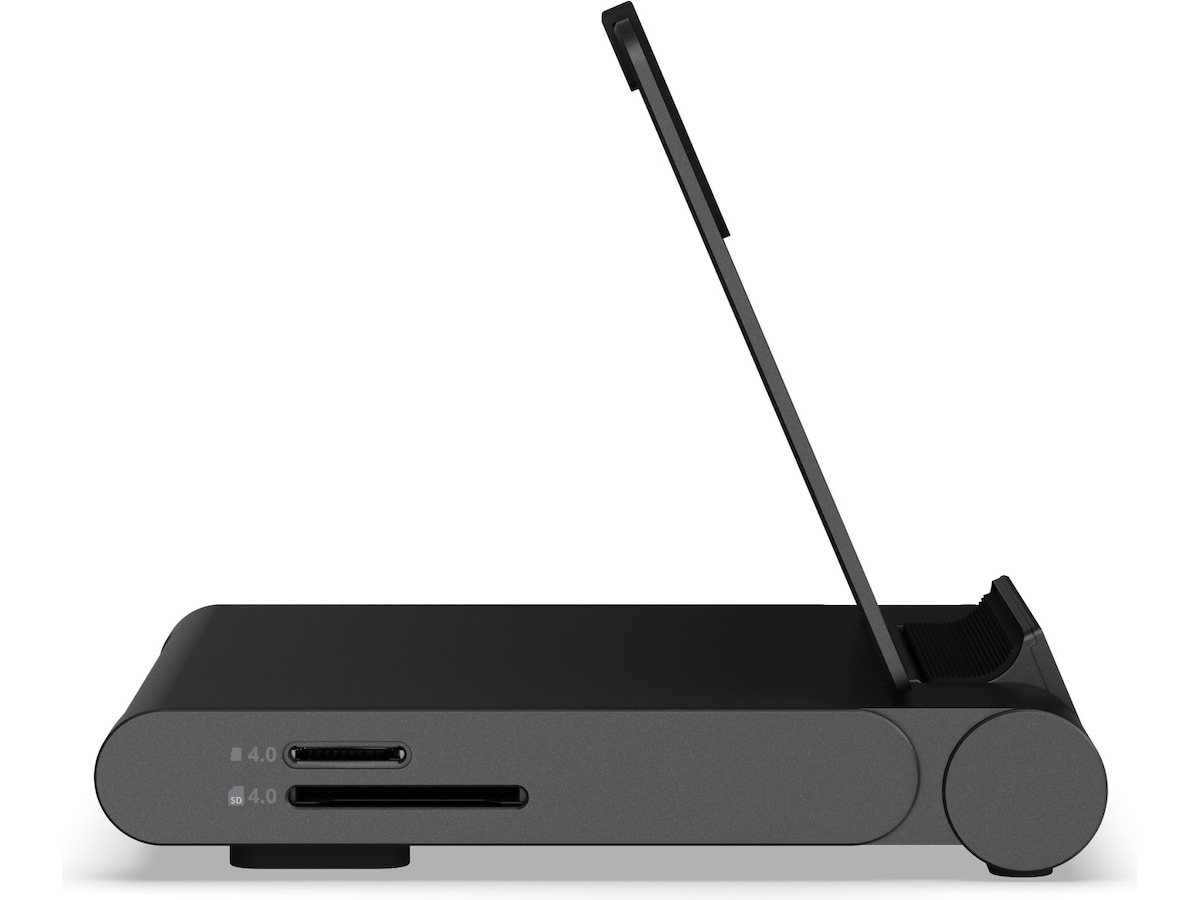 Satechi OnTheGo™ Foldable Stand Hub (space sort) Dockingstasjon & USB-HUB
