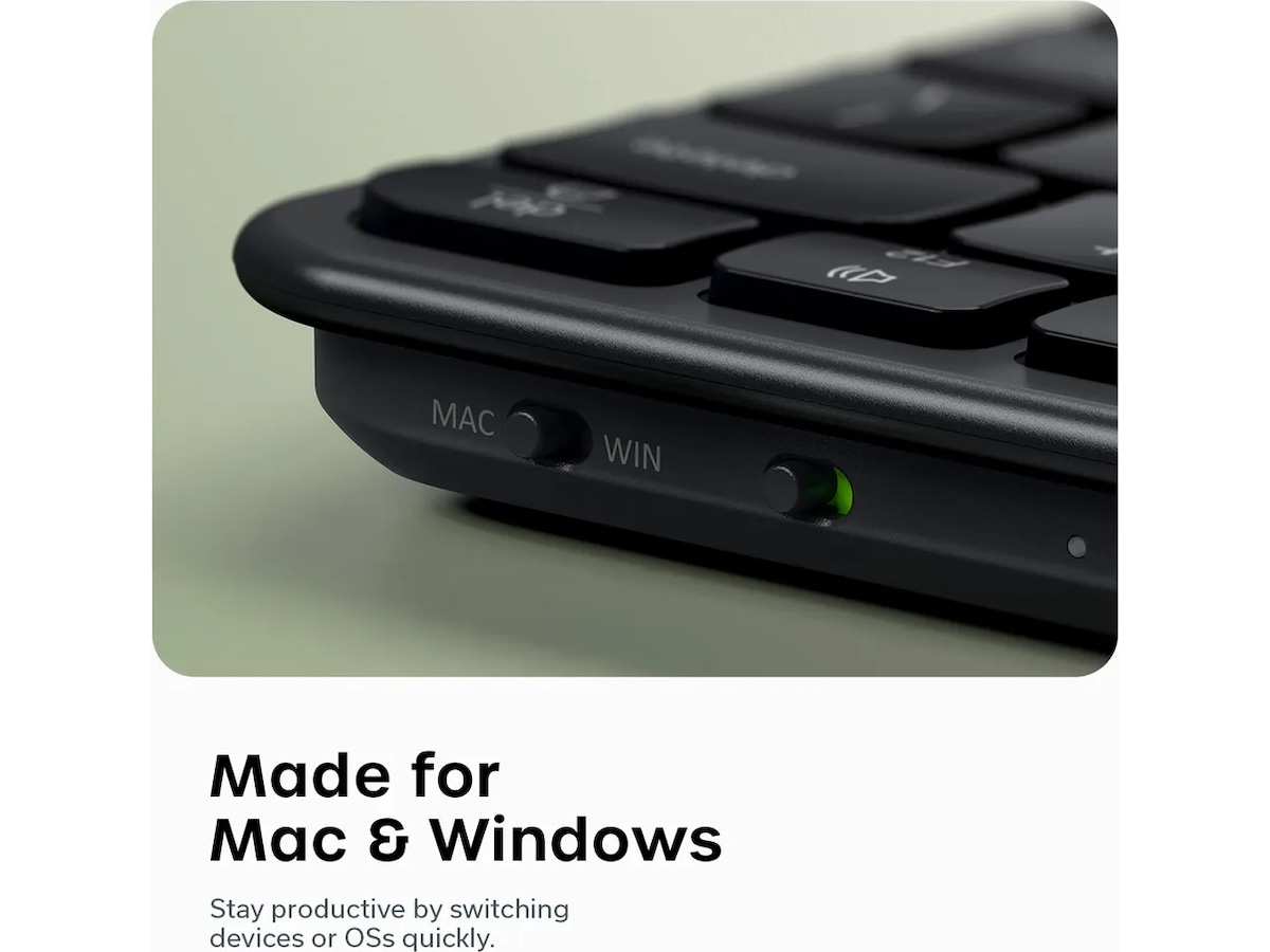 Satechi EX1 Slim trådløst tastatur nordisk layout Tastatur