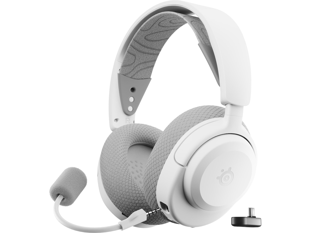 Steelseries Arctis Nova 3 WL trådløst gamingheadset (hvit) Gaming headset