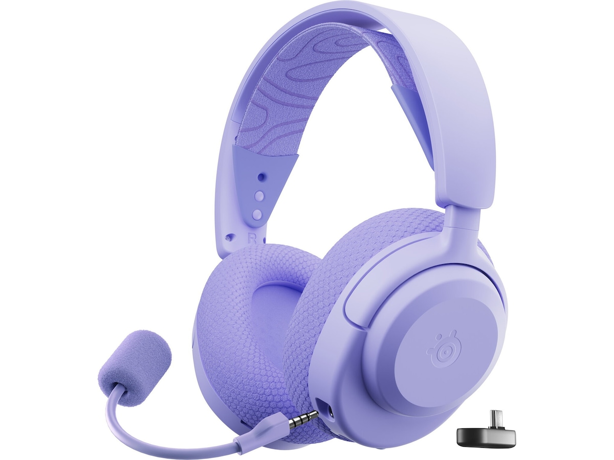 SteelSeries Arctis Nova 3 WL trådløst gamingheadset (lavender)