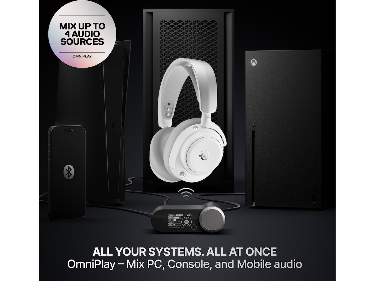 SteelSeries Arctis Nova Pro Omni trådløst gaming-headset Gaming headset
